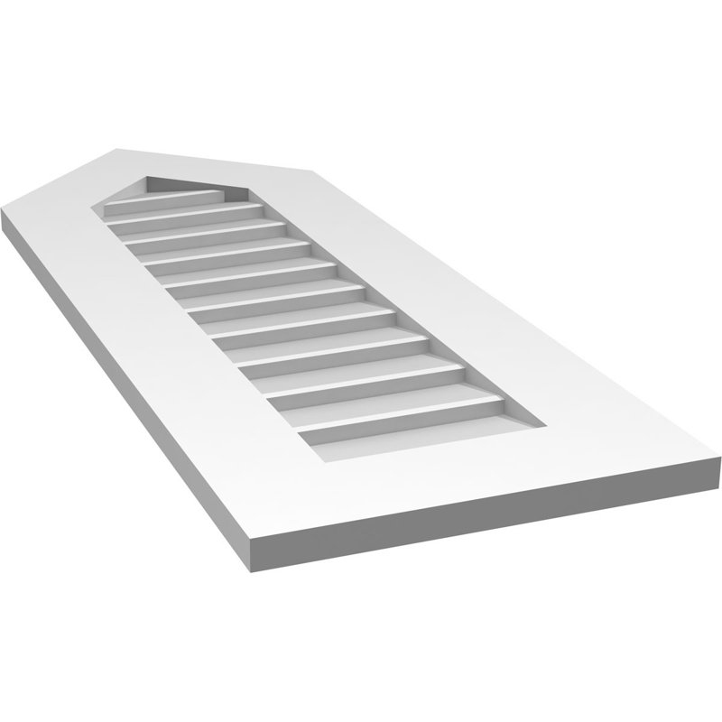 Ventilateur à pignon en uréthane non-fonctionnel Signature, H 38 po x l 14 po x P 1 po