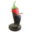 Statue comte surdimensionnée de légumes Spacieux comte Dracula