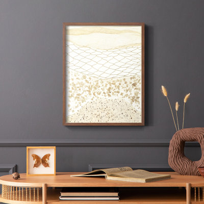 Coast Away II Framed Print - Solid Wood