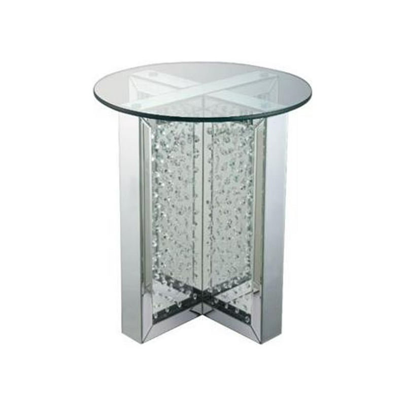 table de bout à pieds croisés
