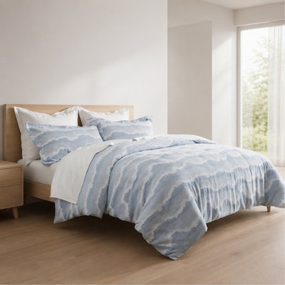 Cotton Abstract Duvet Cover