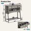 Buffet 2 tiroirs Iron Acton-1534018720