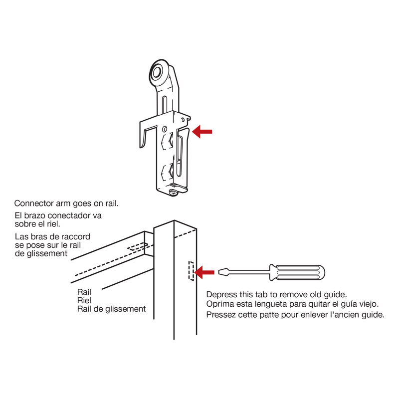 Rouleau de porte coulissante Prime-Line