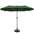 Parasol de patio 13 pi avec base