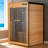2 Person Indoor FAR Infrared Sauna in Canadian Hemlock With Bluetooth Speaker, Intelligent Control Panel, Chromotherapy Lighting+Red Light Function+Starlight Lights