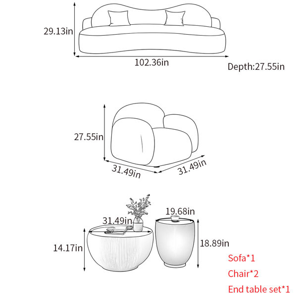 Dimensions du produit