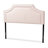 Danann Upholstered Headboard is modern and contemporary, 56.22'' H X 61.32'' W X 2.32'' D-46576391-46576388