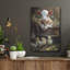 Art mural en métal Veal With The Chicks 1 pi par Momart, 12 po x 16 po-1934649017