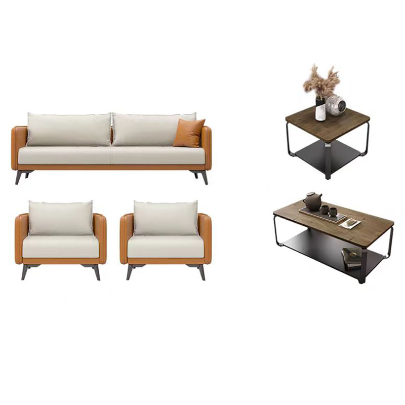 Ensemble de canapé de bureau simple, moderne et élégant