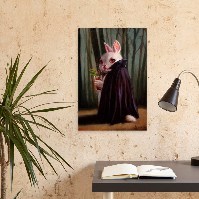 «Bewitching Hour» - enfants, animaux, surréalisme urbain et pop, humour, H 24 po x l 16 po
