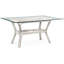 Trellis Glass Dining Table-71012578-71012601