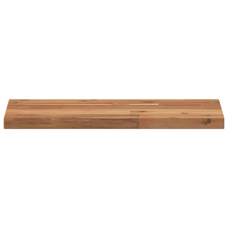 Alexian Solid Wood Floating Shelf, 2cm H x 40cm W x 20cm