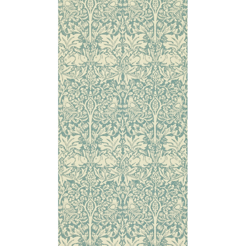 Brer Rabbit 10.05m x 52cm Matte Wallpaper Roll, Slate/Vellum