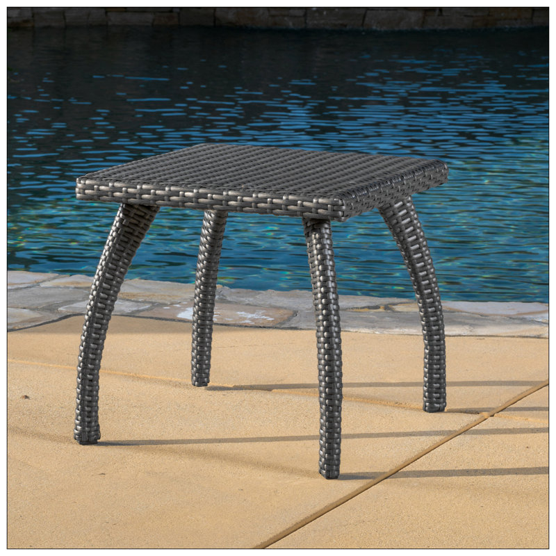 TABLE D'APPOINT BRUN HONOLULU, Gris