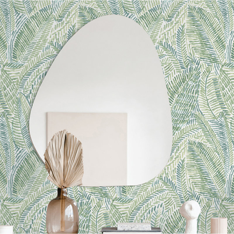 Fildia Botanical Wallpaper, Green