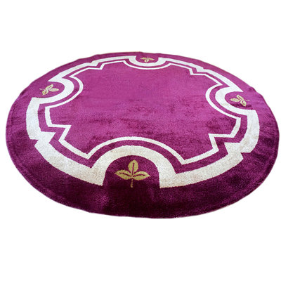 Antique Art Deco French Hand Knotted Pile Rug
