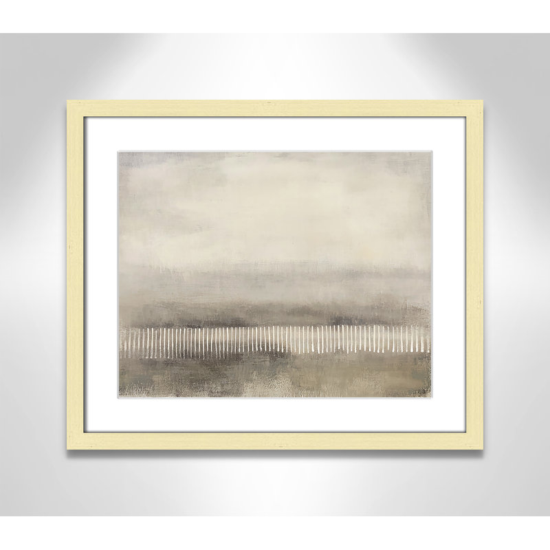 Équilibre équilibré I - Version paysage par Irena Orlov, L 19 po x H 16 po, Imprimé mat, Or mat