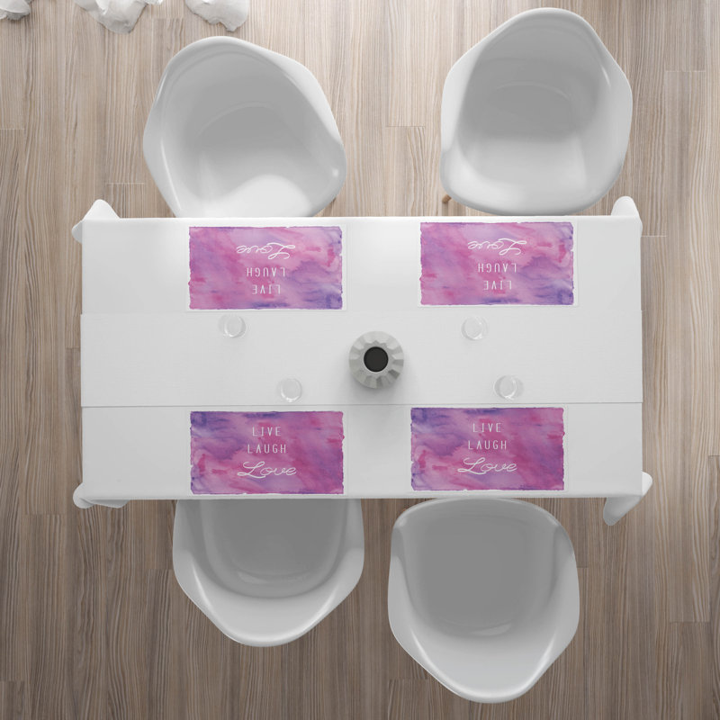 Polyester Abstract Rectangle Placemat