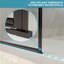 72.01'' W 0.39'' H Reversible Shower Enclosure