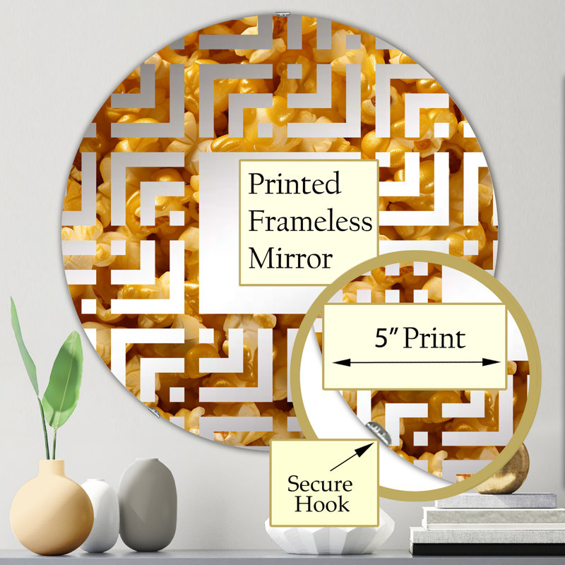 Circle Mirror, 23.6" x 23.6"