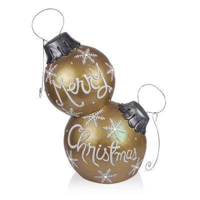 LED Iron Christmas Lighted Display