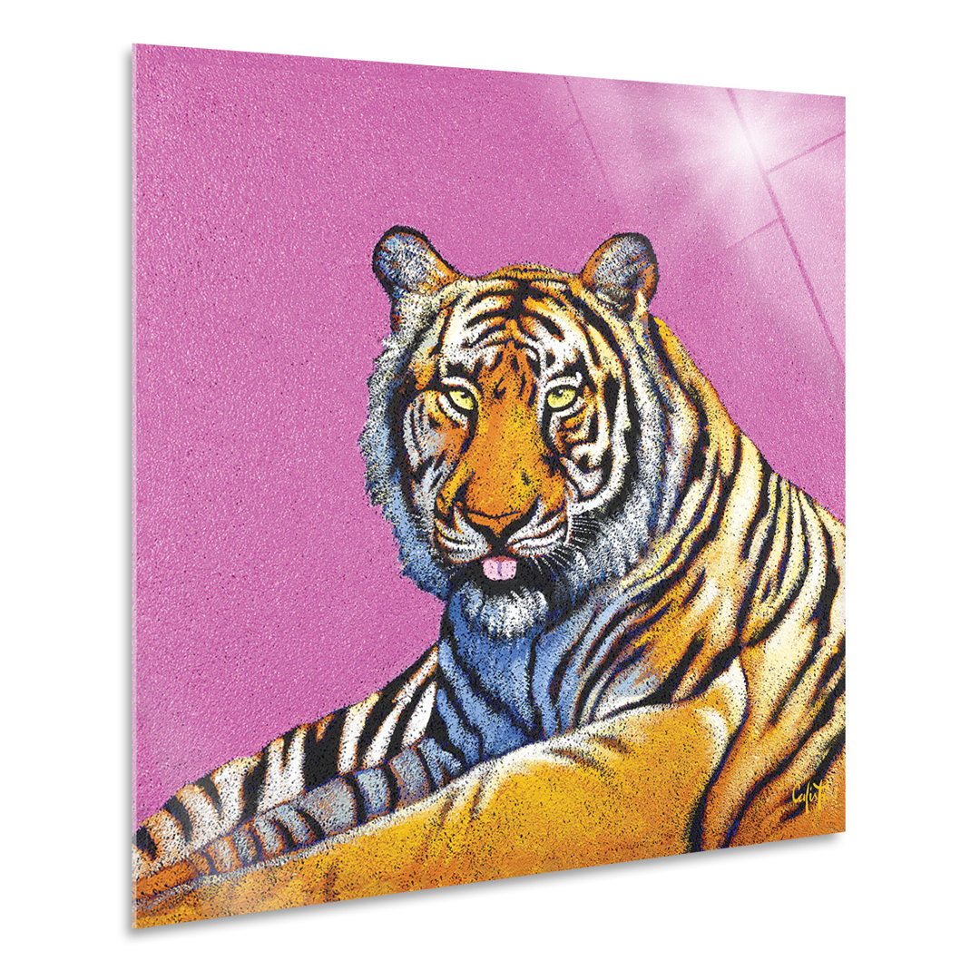 Wandbild Tiger von Stefano Calisti