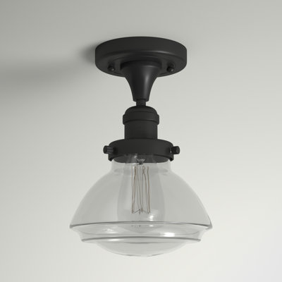 Plafonnier semi-encastré 1 lumière 6,75 po Chesterville