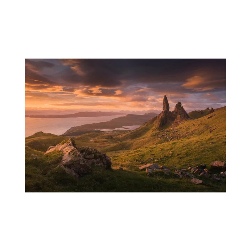Scotland VI by Daniel Kordan - Print on Canvas, Wrapped Canvas, 20.32 cm H x 30.48 cm W