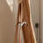 Wavy LED Full-Length Mirror, Solid Wood Frame, Shatterproof, Floor & Wall Mount-1926038135