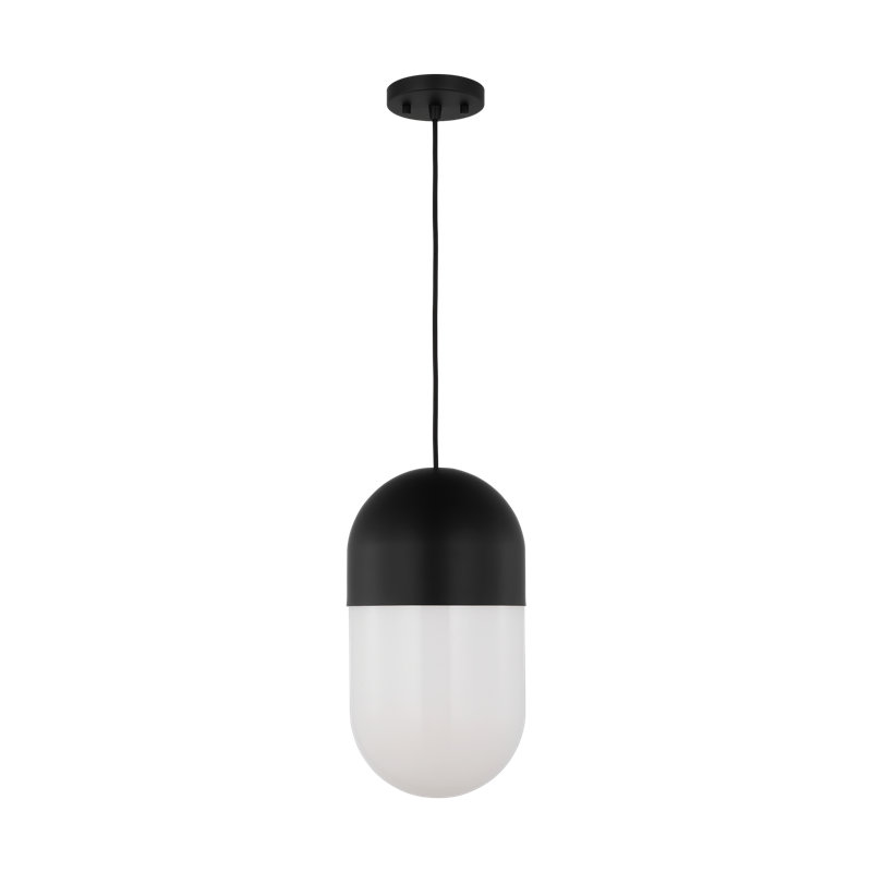 Luminaire suspendu moyen Foster, Nuit noire