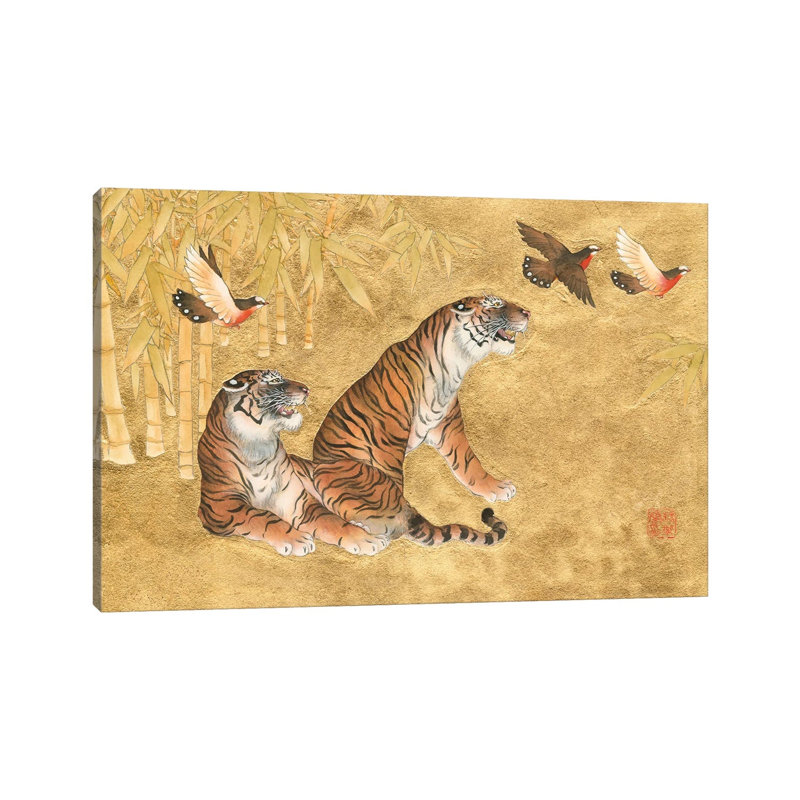 Moment Of Tranquility - Painting on Canvas, 30.48 cm H x 45.72 cm W, Wrapped Canvas