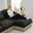 Deep Seat Sectionals, 100.3 Inch Chenille Modern Leopard Sofa For Home
