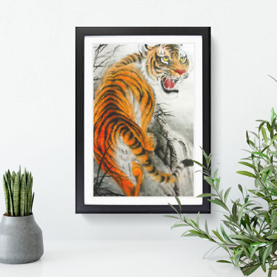 Oriental Tiger Vol.2 - Framed Print