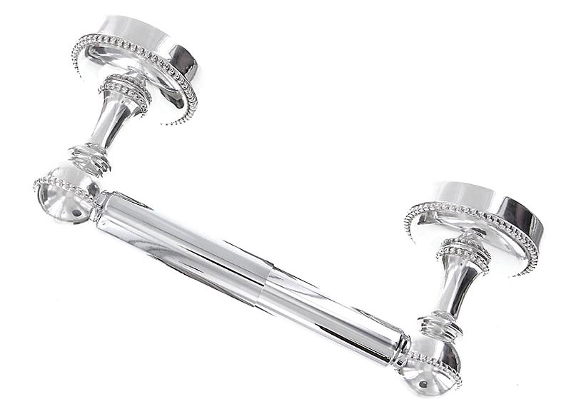 San Michele Wall Mounted Spring Toilet Paper Holder, Polished Nickel