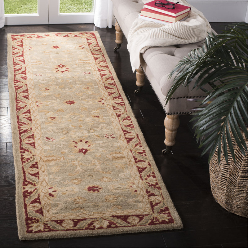 Tapis oriental en laine touffeté à la main Tingley