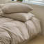 Ensemble de housse de couette en vichy à carreaux 100% coton lavé Life-121612432-138879494