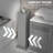 Toilet Paper Cabinet, Small Bathroom Corner Floor Cabinet With Doors And Shelves, Thin Storage Bathroom Organizer For Paper Shampoo, Gray-771178172