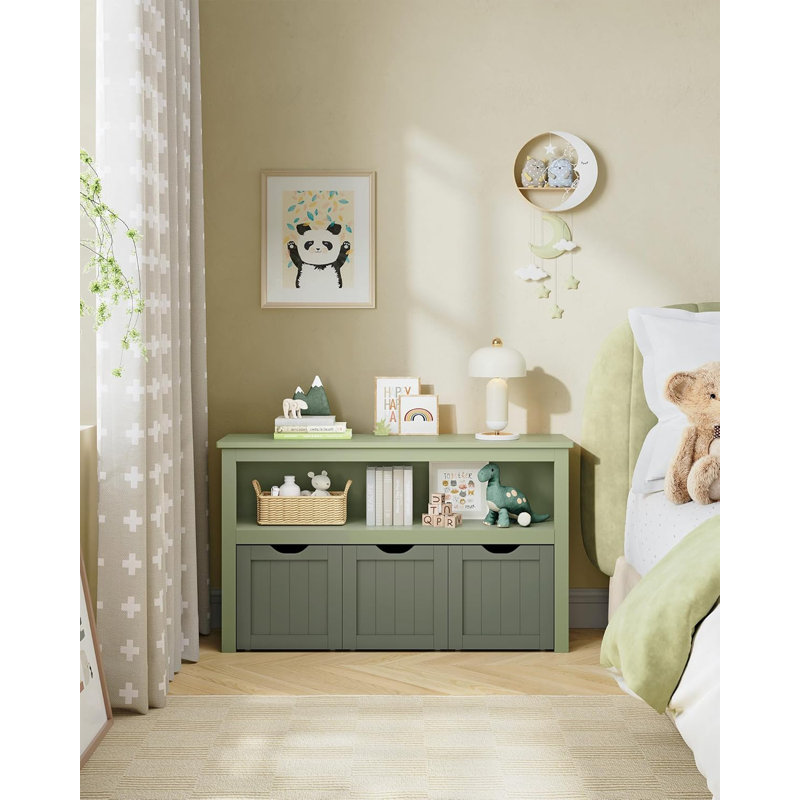 4 Pair Shoe Rack, Green