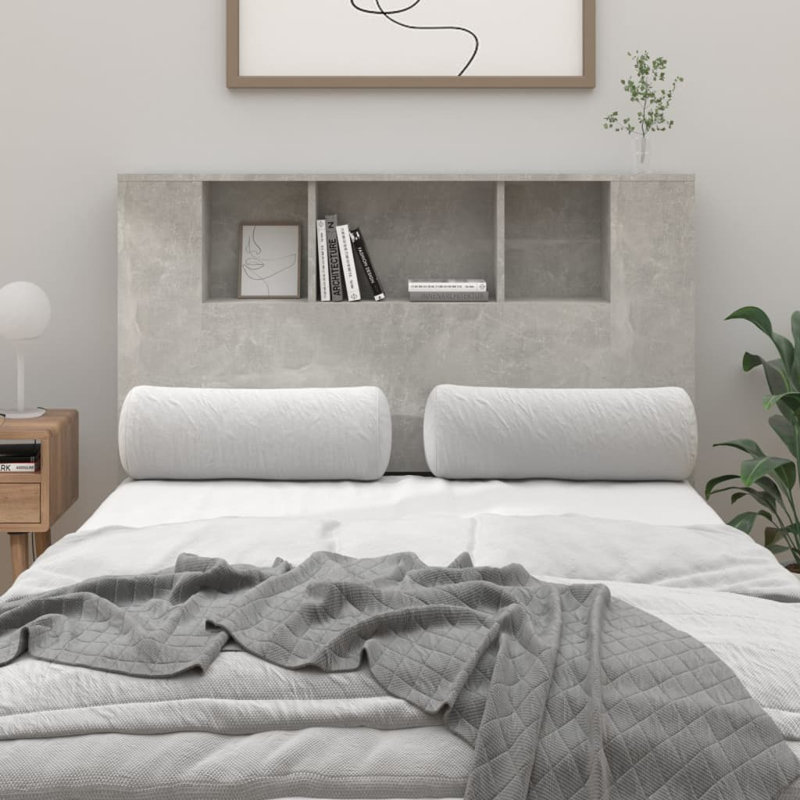 Cino Headboard, Grey, Double (4'6)