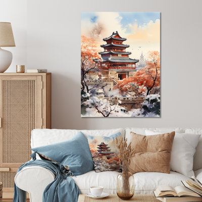 Beijing Iconic Landmarks Autumn Serenity I - China Art Metal Wall Art