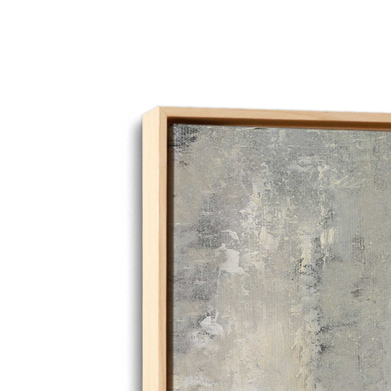 Minéral Moods v1, H 32,75 po x l 32,75 po x P 1,75 po, Toile encadrée «American Maple Floater»