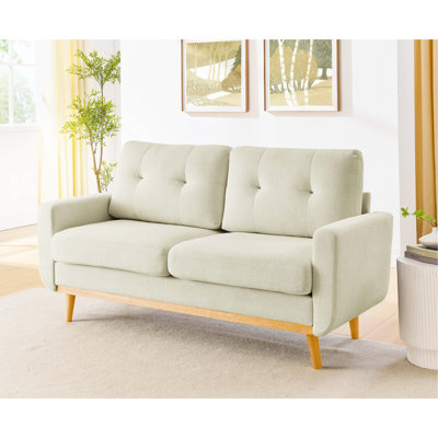 Canapé rembourré Mid-Century
