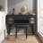 Elegant Vanity Makeup Table & Chair Set, Modern Dressing Table With Organizer, Writing Desk, Charging Port-69667163