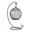 11'' H Metal Tabletop Lantern-462474724