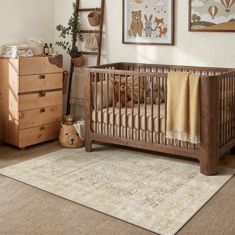 Tapis oriental GRANDA, Beige, Rectangle 3 pi x 5 pi