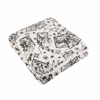 Celestial Stories Machine Printed Throw Blanket