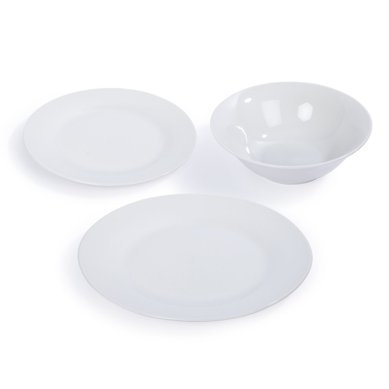 Satterfield Piece Porcelain China Dinnerware Set - Service for 4
