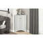 Grey Triangle Cabinet For Home - Adjustable Shelves Versatile Storage Bathroom Clean And Tidy-1273023787