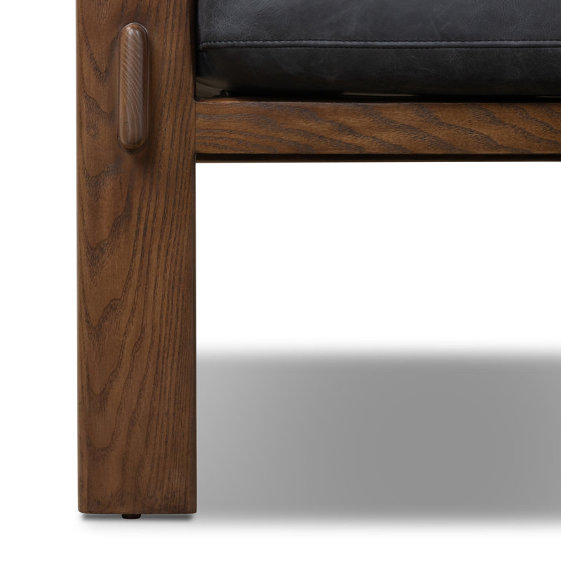 Glenbrook Upholstered Armchair, Onyx Black