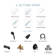 Moen Ronan Single Handle Tub/Shower with Magnetix Rainshower, Valve Included